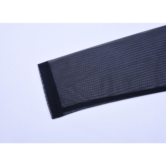 Black, Mesh & Flash Gray Body Suit - Picture 4 of 8